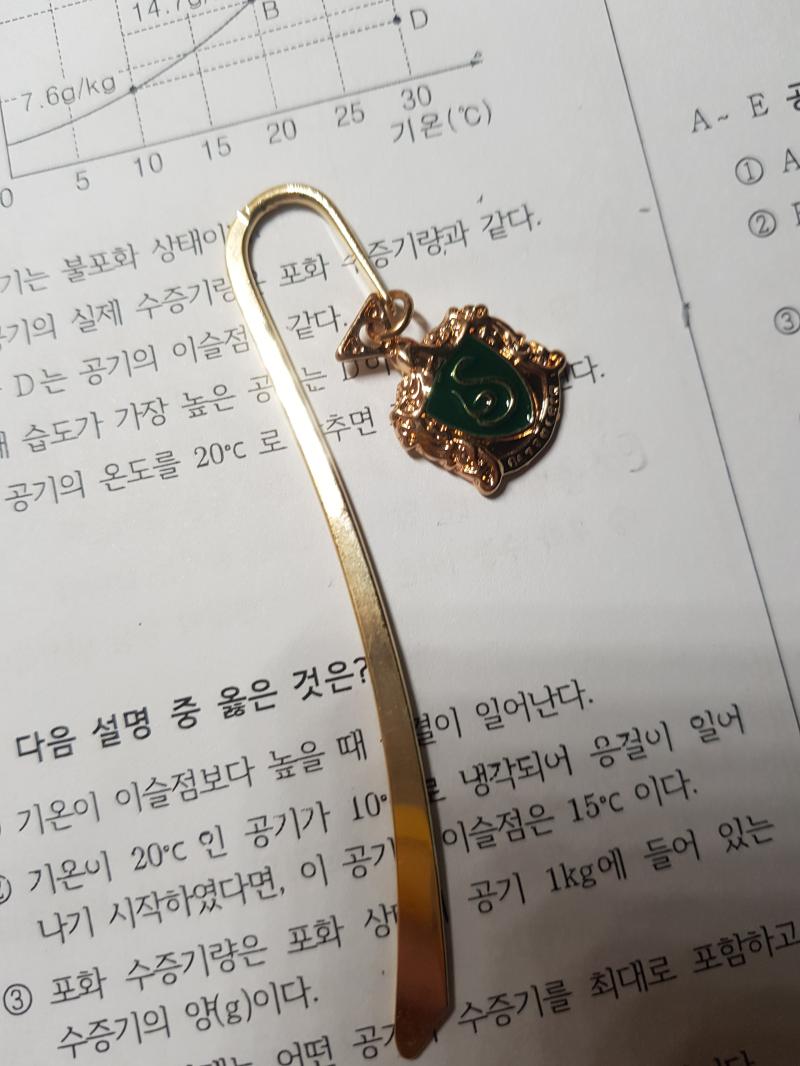 일상에서 과몰입하기좋은거....책읽다가 이 책갈피 딱 꽂을때 미묘한 그기분이있음