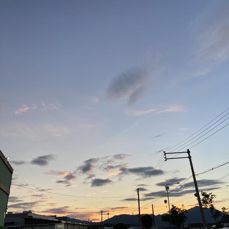 하늘 진짜 예쁘더라ㅠㅠ