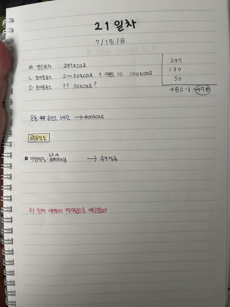 결국 엊그제 기준으로 3주차까지 마무리하구 몸무게는 드디어 68.8 > 63.3 ~63.4 왓다갓다하게댓어.