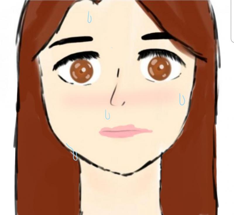 윤지예 씨의 머리를 풀었어! 땀을 조금 흘리시지만 다행히 화장이 지워지지는 않으니 그대로 진행하자! 다음은? >>21 ⭐TIP! 윤지예 씨는 웜