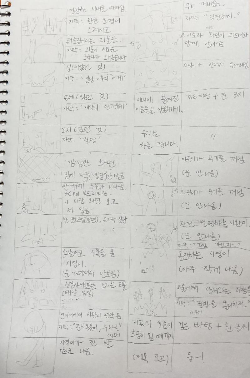 >>746 >>747 우와아 안녕!!ㅠㅠ 두 레더가 모두 각각 1분 30초 정도의 콘티를 써주면 돼! 레더들이 콘티를 가져오면 양쪽에서 몇몇 장