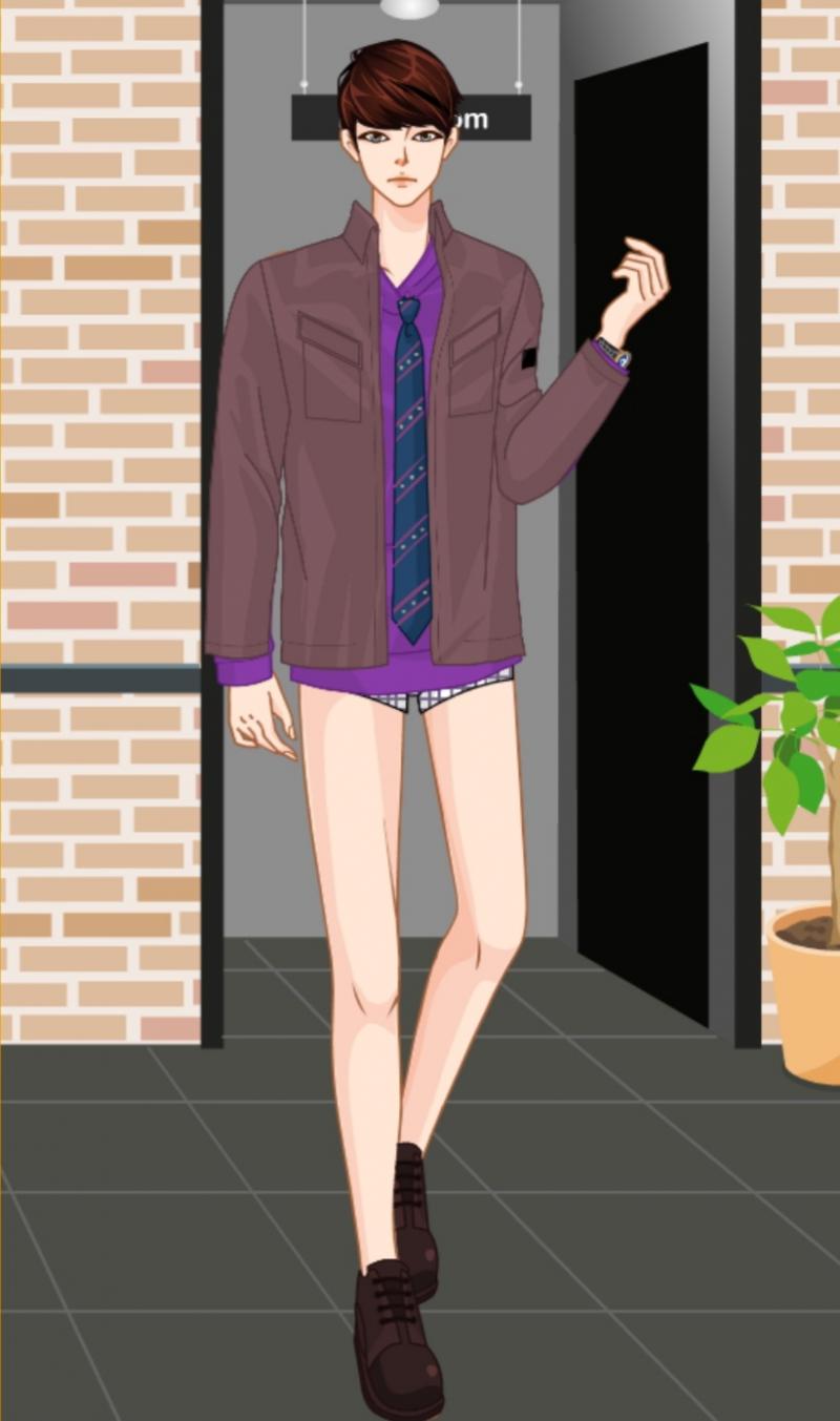 아이고...늦어서 미안! 하의로 팬티가 걸리면 재밌겠다라고 생각은 했지만... 진짜 팬티를 입히게 될 줄은...