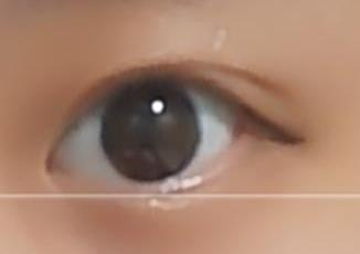 이게 중3~현재 사진! 라인을 좀 높게잡았고 화장은 귀찮아서 잘 안하고있어