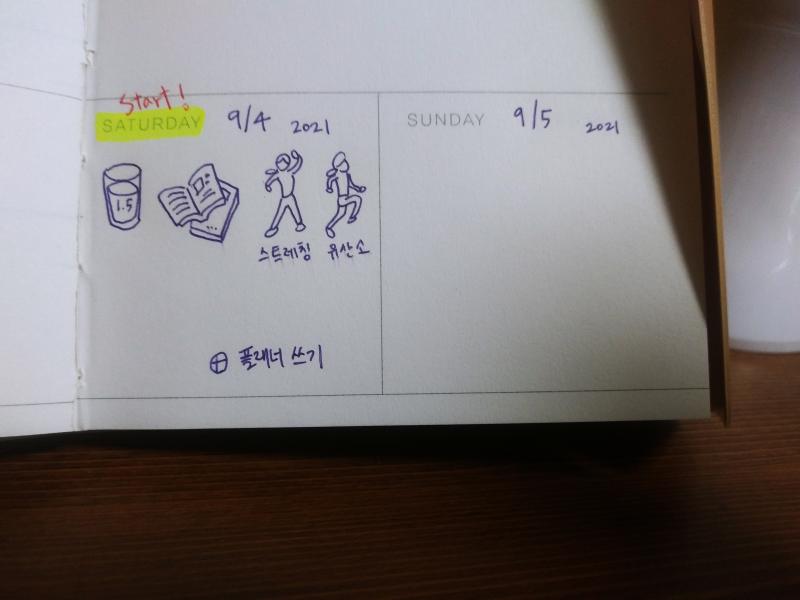 이렇게 꾸몄으ㅋㅋ 잘은 못했지만~ 예전엔 이런 꾸미는것도 강박때문에 하나라도 맘에 안들면 다이어리 자첼 새로 바꿔야하는 성미였는데 요샌 그런 강