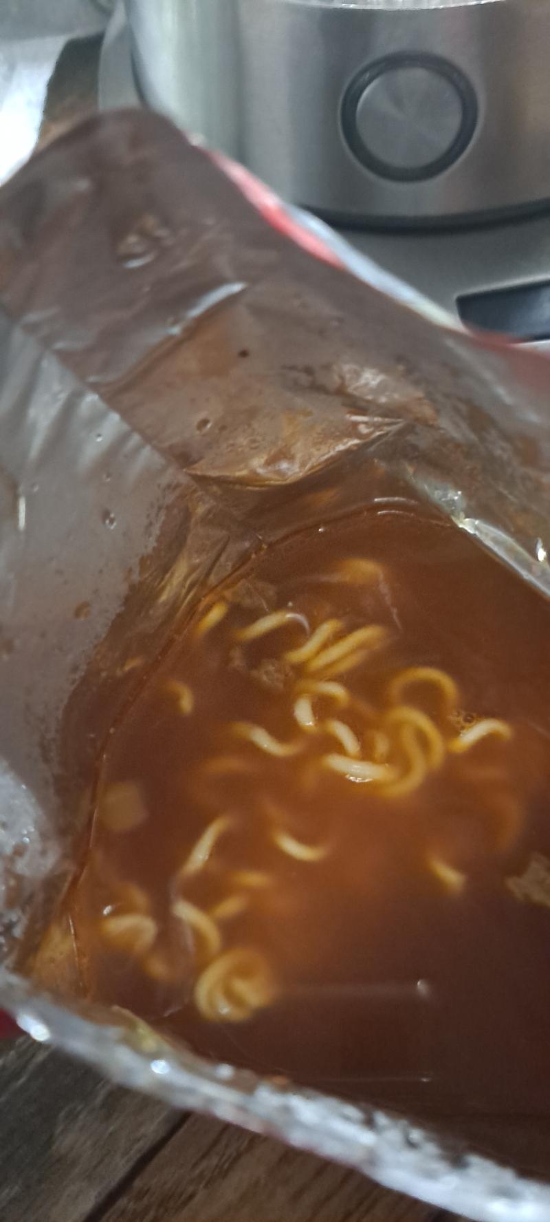 야밤에 먹는 뽀글이