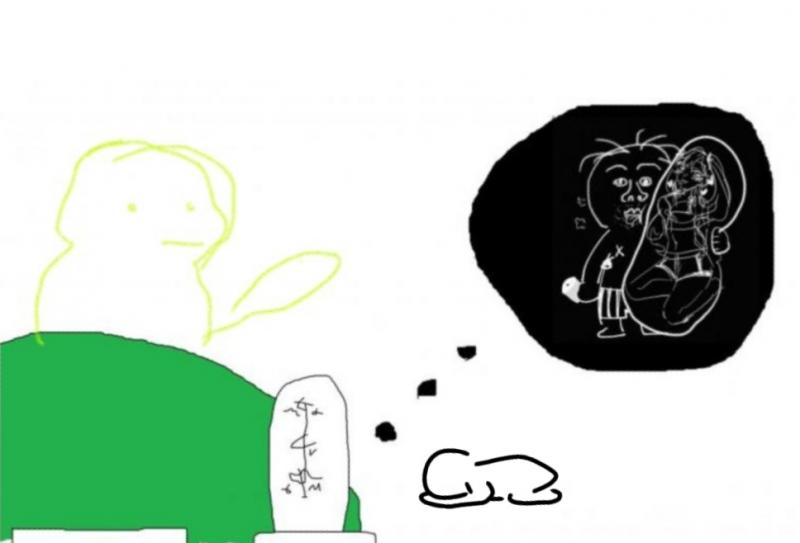 절하는 사람