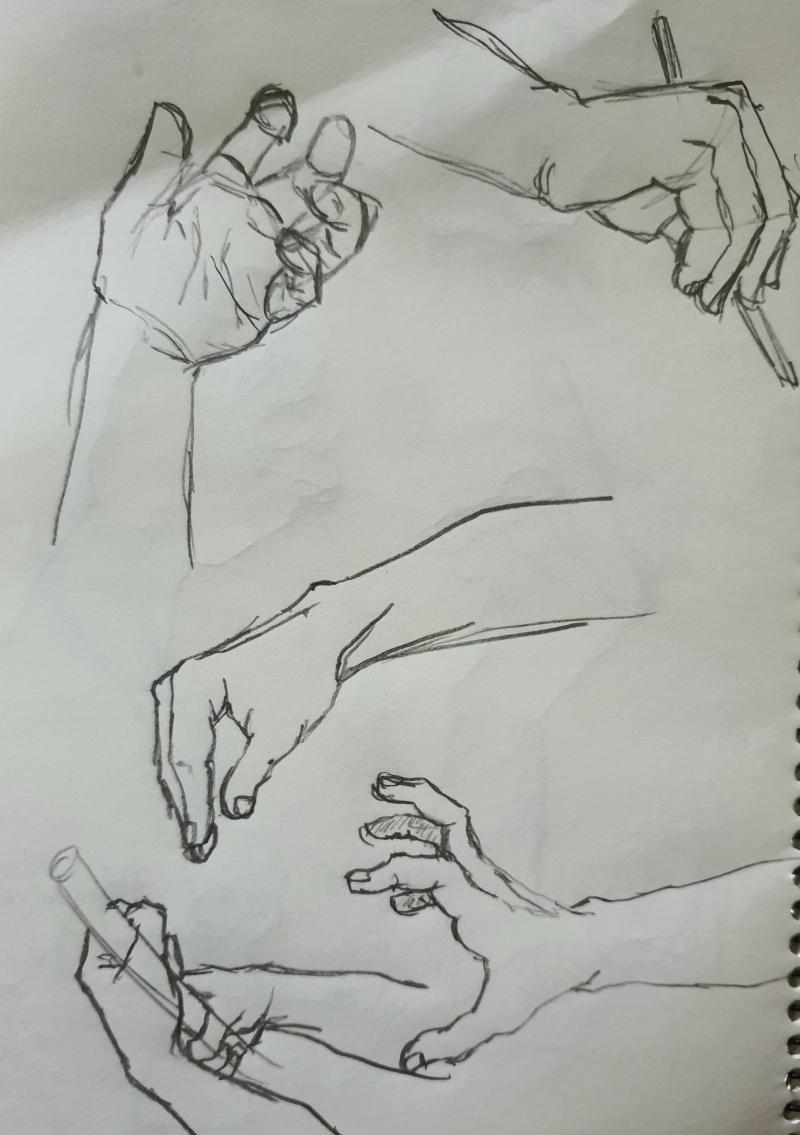 손