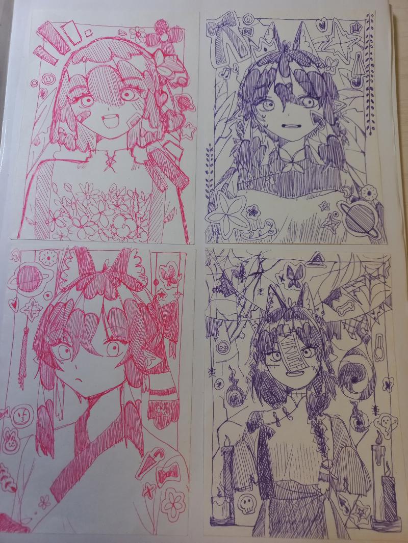 1년 전 그림 발굴함...