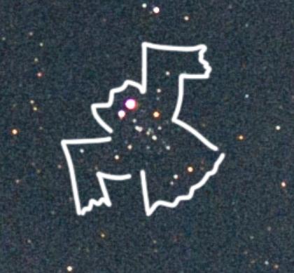 NGC 457 올빼미 성단 카시오페이아자리에 있는 작은 성단이야. 말그대로 올빼미 모양을 닮았지! 대중적이지는 않지만, '잠자리 성단'이라는 이