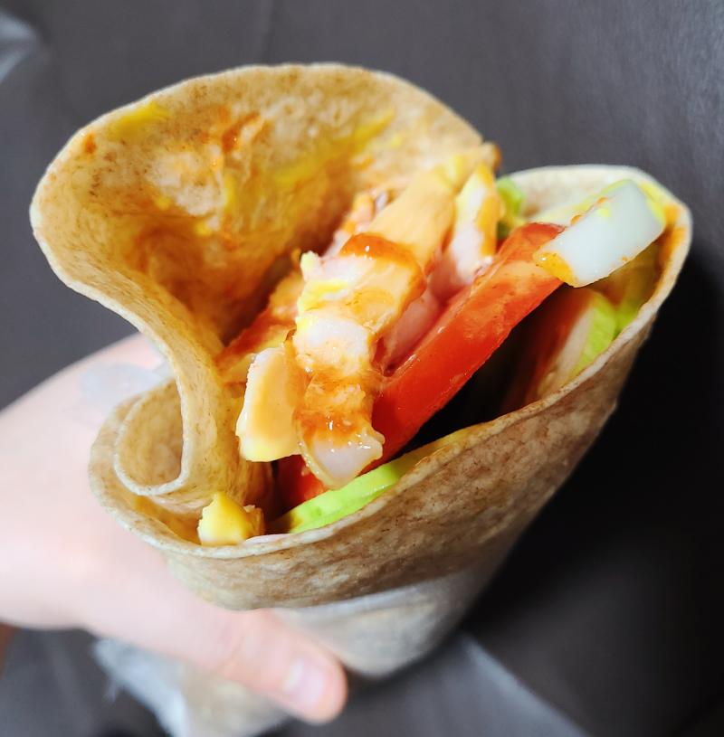 저녁은 치킨랩