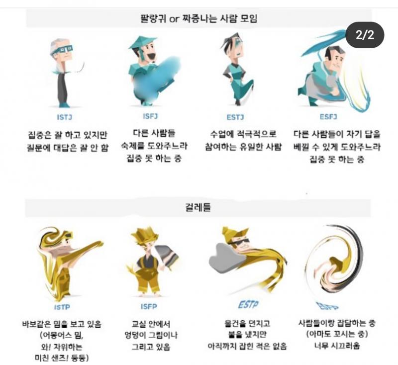 이런거 안믿고 나 istp인데 실제로 온라인수업할때 자기위로하는 샌즈랑 어몽어스밈 본적 있어서 찔림