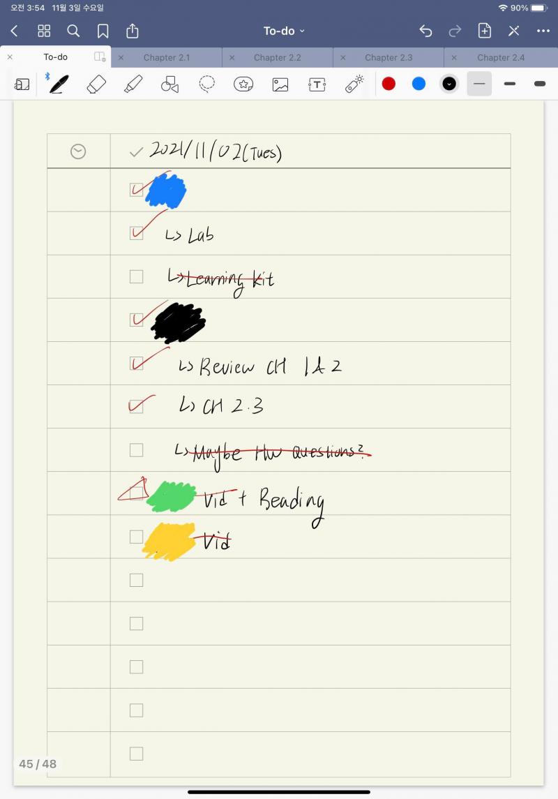슬슬 지나가던 개도 비웃는 게 아닌 측은하게 여길 정도의 to do list. 와 어떻게 뭐 제대로 한 게 없냐;;; 하지만 오늘도 꾸역꾸역 정