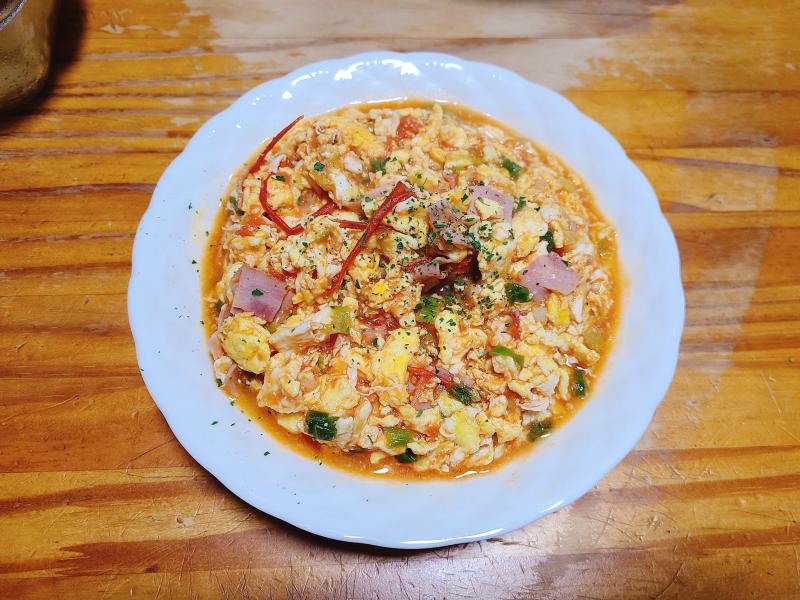 11/6 𝐃𝐢𝐞𝐭+19 아침에 바나나 우유 1개 먹고 점심으로 토마토 달걀 볶음.