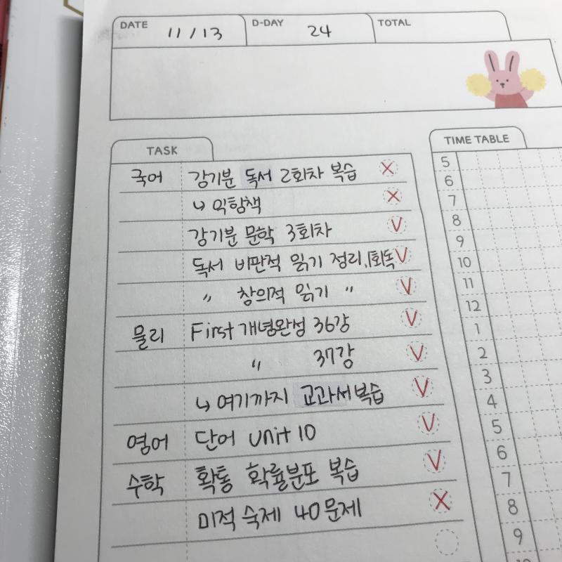 시간이 너무 빨라...🥲