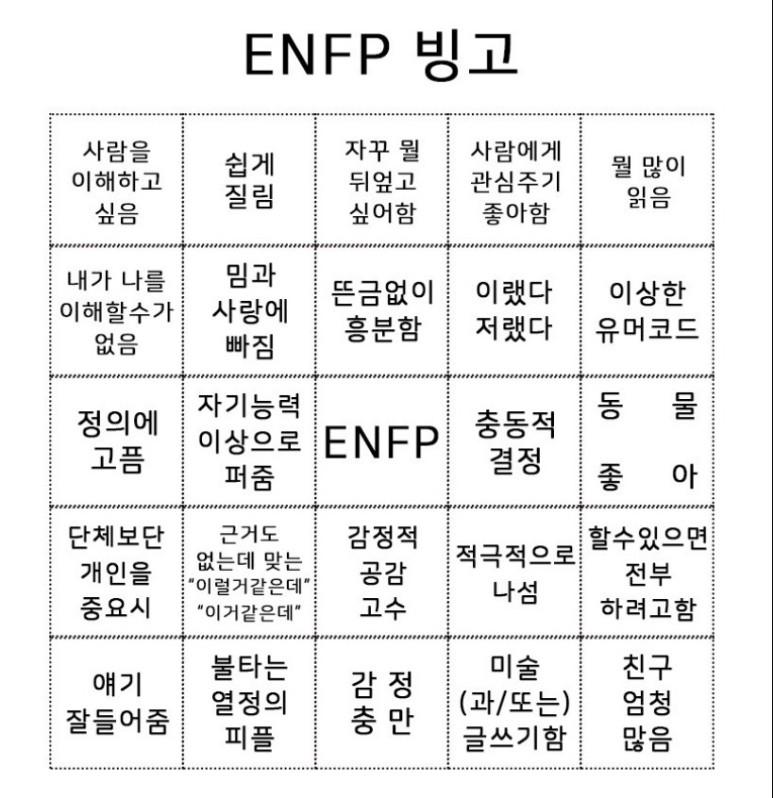 심심해서 오랜만에 빙고함... 빙고! 저는 역시 엥뿌삐가 맞았음. 혹시 엥뿌삐가 어니라도 엥뿌삐랑 비슷한지 궁금한 사람들을 위해 원본도 남기고