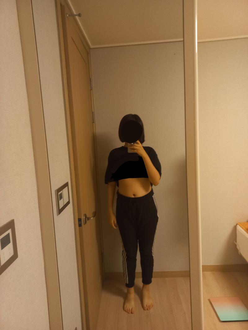 오늘 뱃살 상태..