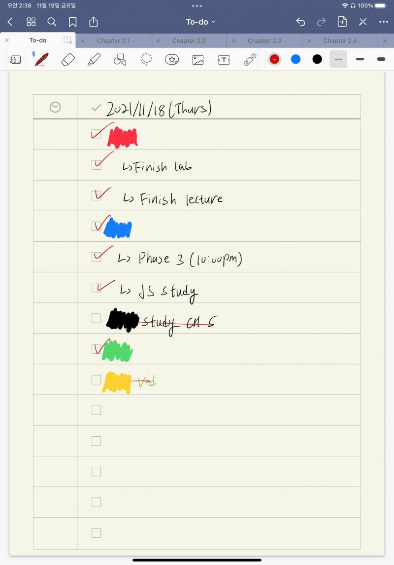 새벽 2시 49분. 교수님이 준 자료가 pdf 두개인데, 그 중 한 개는 아직 들여다보지도 않았고 다른 하나만 읽어보면서 직접 책에 적힌대로 시