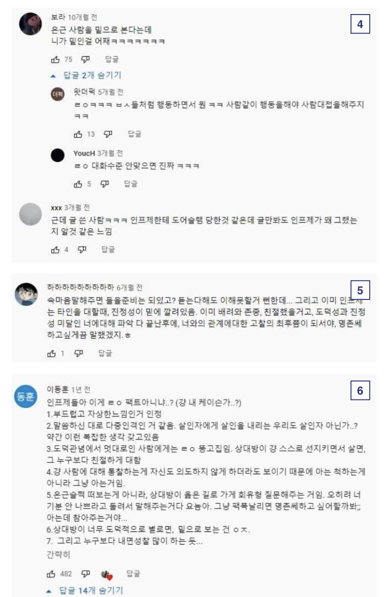 아, 이게 그 "예민하고 고결하여 타인을 다치게 하지 않으려고 가시를 뒤집어 쓴채 피투성이가 된다는 순결한 성자 인프제"란 거구나 ㅋ ㅋ ㅋ "