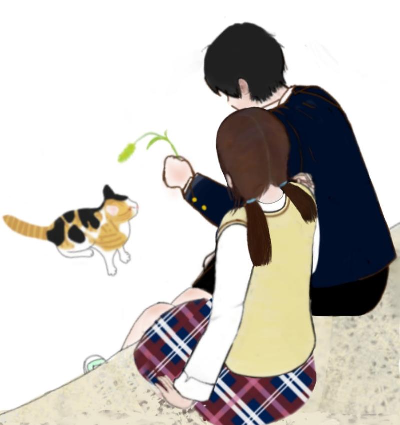 소리를 추적하자! 귀신이면 물러가고 사람이어도 물러가라 너무 늦었지만 이건 크리스마스 선물 내가 사람 얼굴은 잘 못 그려서 얼굴이 나온 건 고양