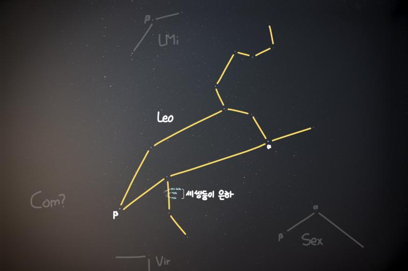사자자리 (♌) 2.5s * 200 >>58에서 소개한 적 있는 사자자리! 다들 알다시피 생일 별자리 중 하나로, 7월 23일부터 8월 22일에