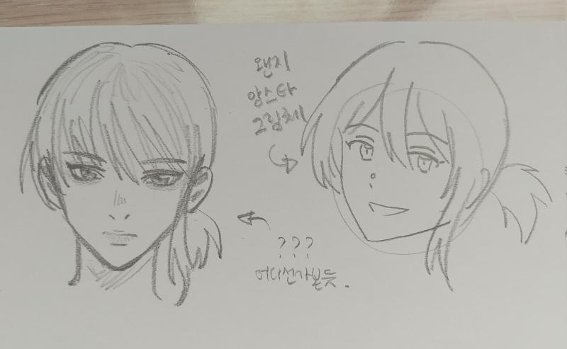 나 앙슷타 캐릭터 좀 잘그릴듯