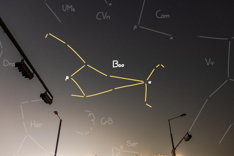 목동자리 (Boötes/Boo) >>10에서 소개한 적 있는 봄철 별자리야! 목동자리 엡실론, 이자르는 백조자리의 알비레오와 더불어 '세상에서 