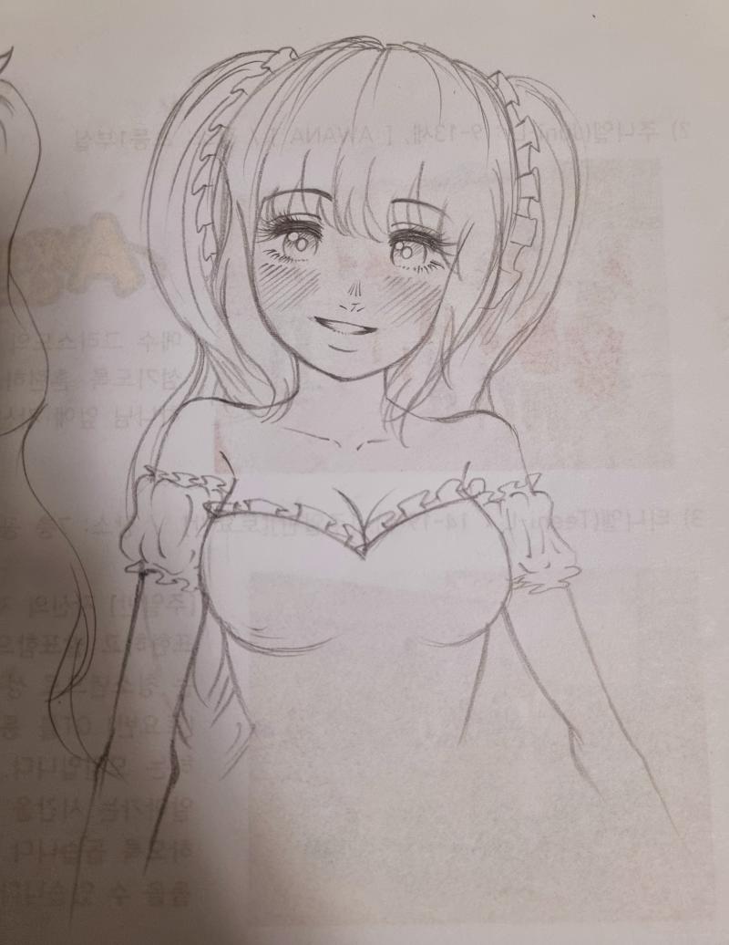 아 그리고 웹툰캐도 그려봤는데 누군지 맞추는 사람에게 경의를 표합니다... 예전에 엄청 좋아했던 웹툰이어서 안보고 그려도 드문드문 그릴 수 있게