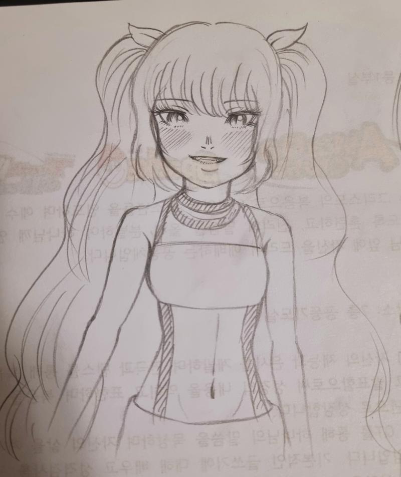 아 그리고 웹툰캐도 그려봤는데 누군지 맞추는 사람에게 경의를 표합니다... 예전에 엄청 좋아했던 웹툰이어서 안보고 그려도 드문드문 그릴 수 있게