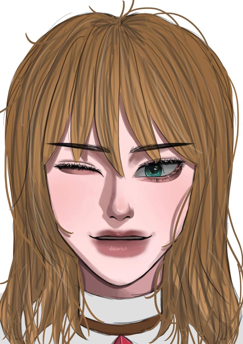 >>893 몸은 넘 어려워서 못그렸어ㅠㅠ
