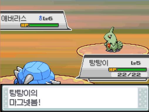 탕탕이의 마그넷봄! 효과는 굉장했다!