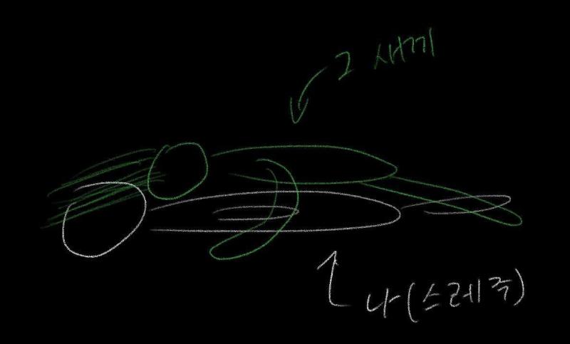 >>5 발그림 ㅈㅅ; 진짜 농담 안 하고 이 자세로 자고 있었음;;;; 걔가 좀 작은 편이어서 나란히 서면 걔 머리가 대충 내 턱?까지 오는 정