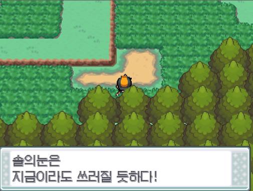 첫번째 칸을 솔의눈으로 교체했다. 교체한 김에 솔의눈에게 말을 걸었다. 솔의 눈은 지금이라도 쓰러질 듯하다!