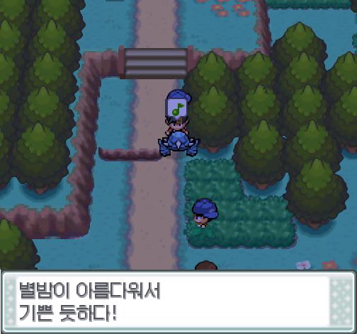 "포켓몬의 길은 길고 험난하구나... 좋아! 여러 트레이너와 승부해서 단련하겠어!" 강철의 말을 무시하고 연가람은 탕탕이에게 말을 걸었다. 탕탕