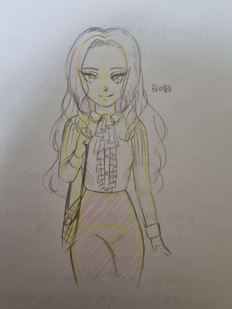 >>45 하예라는 최근에 본 연극 캐릭터가 생각나서 비슷하게 그린 것 같아. 연극 캐릭터가 시골에서 서울로 올라가서 인기 잔뜩 얻은 가희였거든.