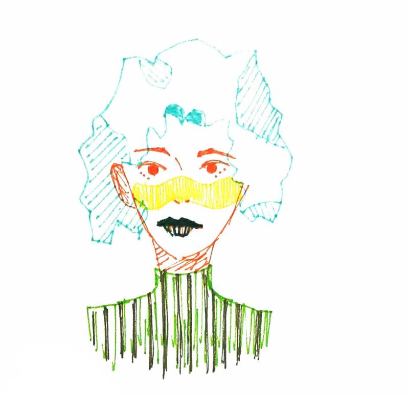 뺩