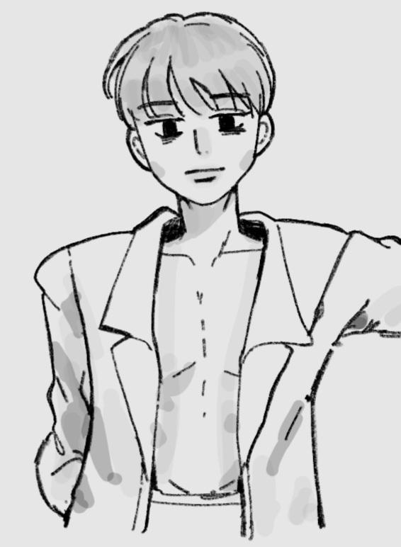 남자를 거의 안그려서 인체가 심하게 삐꾸나버렸다ㅠㅠㅜ 더이상 건들면 더 망할까봐 일단 올려보기