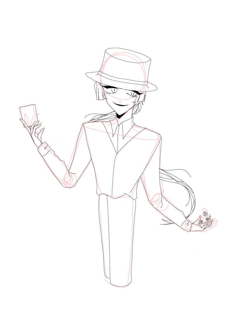 >>119 🎩🃏🎲 7번째거! 러프이긴한데ㅋㅋ 조금 취향 담아 그려봄