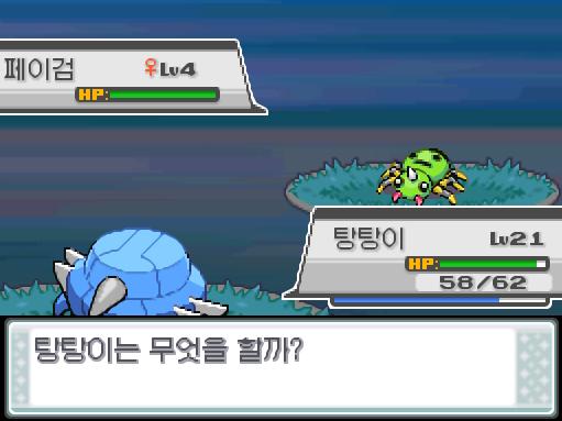 돌아와! 솔의눈! 가랏! 탕탕이! 상대 페이검의 독엄니! 탕탕이에게는 효과가 없는 것 같다. 탕탕이는 무엇을 할까? >>318 싸운다: 강철날개