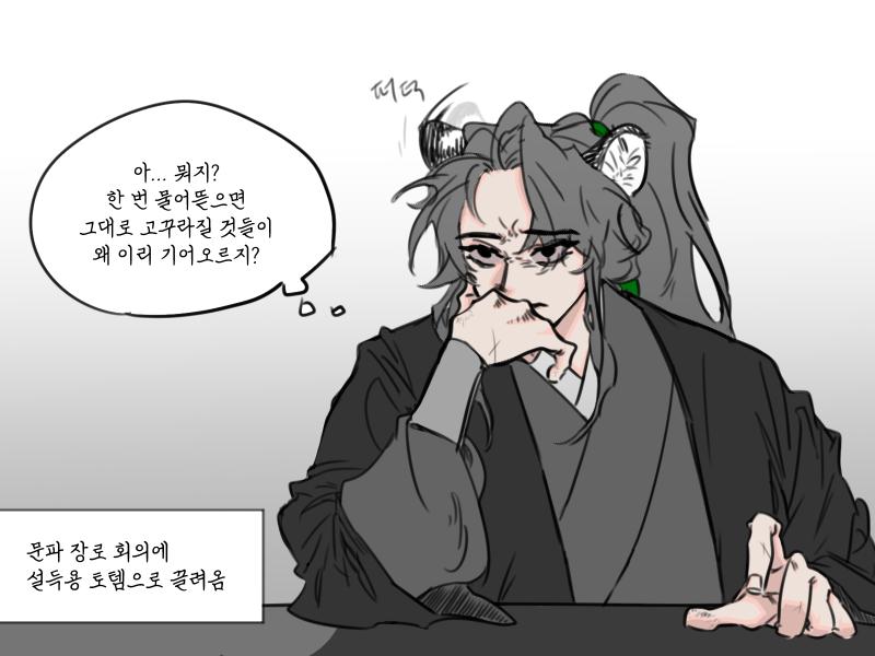 왜요 제가 검존 청명 호랑이로 모에화해먹는 오타쿠로 보이세요?