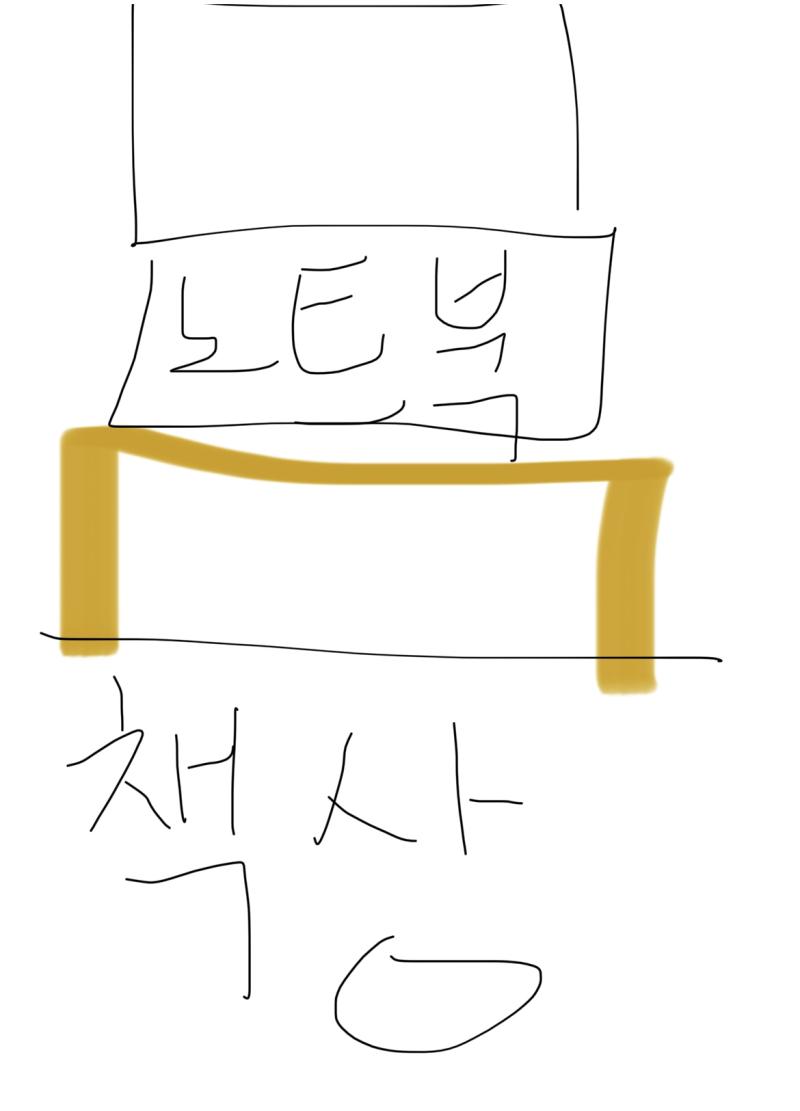 이렇게 생겼는데 형광펜으로 색칠 한거!!