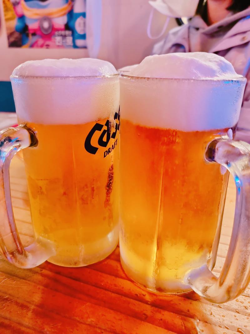 첫 생맥🍻
