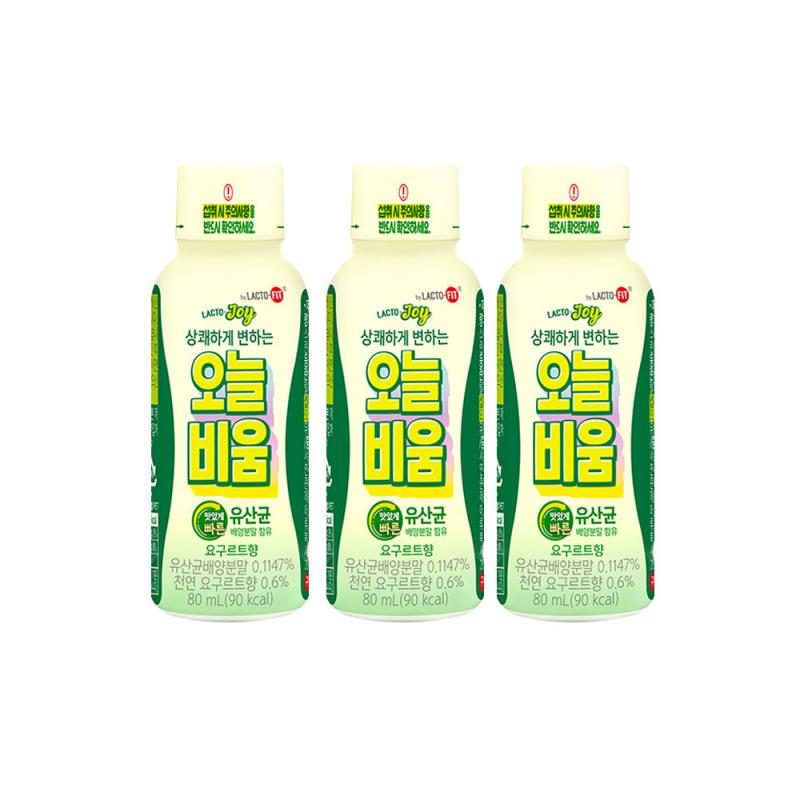 편의점에 사진처럼 오늘비움 파는 곳 있을 거야. 빈속에 마셔야 하고 이거 효과 좋아. 1병만 먹어도 1시간 안에 신호가 오긴 오는데 스레주는 2