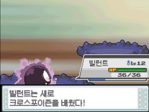 빌런트는 괴상한바람을 잊고 크로스포이즌을 배웠다! 빌런트는 레벨 14로 올랐다! 오성에게 전화가 왔다. "연가람아 안녕! 오성인데 아직 안 자고