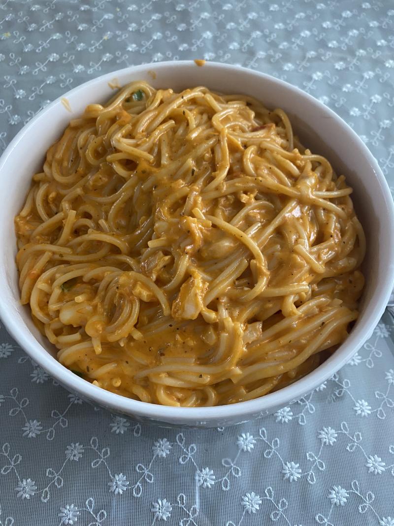 아구찜 콩나물.. 같이 생겼네 스파게티 양조절은 어려워