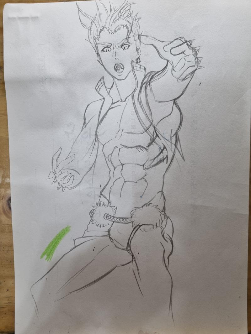 1. 열심히 그렸는데 개못그린 모작 2. 마찬가지로 개못그린 모작인데 옷 그리기 귀찮았다 미안하다 디테일 하나하나 신경쓸 여유가 없었다 3. 모