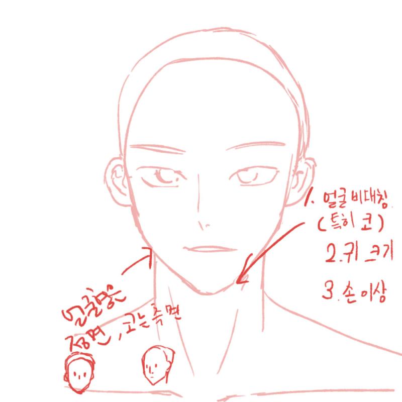 비대칭이랑 손만 연습하면 멋진 그림 더 멋지게 할 수 있을거 같아! 그리고 안경이나 손, 옷같은 거는 자료나 직접 봐서 그리는거 추천할겡. 나도