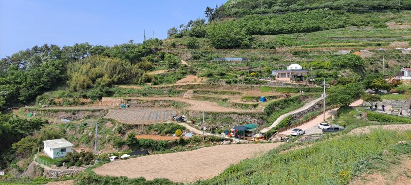 다랭이마을이다. 낭만있군