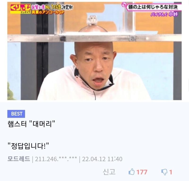 "엗, 소치라?!!" 촉감만으로 무엇인지 맞추는 프로그램