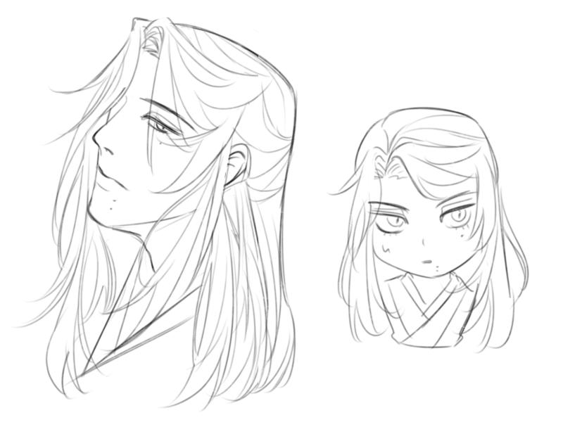 낙서가 많네... 첫짤은 자캐.