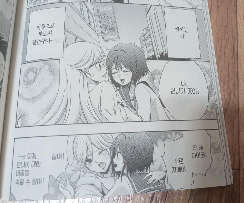 "이 사진 >>126 만화책 에서 나오 는데 (궁금할까 봐) 역겹고 더럽다. 근친 만화책,소설,애니 일본 에서 만드는 사람이나 또 보는 사람 이